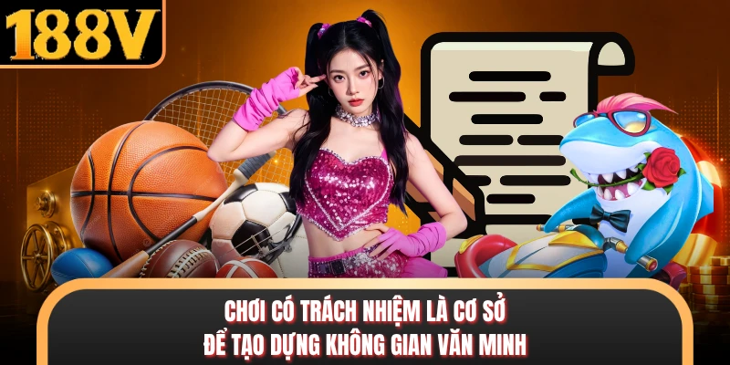 Chơi Có Trách Nhiệm 188V - Cơ Chế Bảo Vệ Trải Nghiệm An Toàn Chơi có trách nhiệm là cơ sở để tạo dựng không gian văn minh
