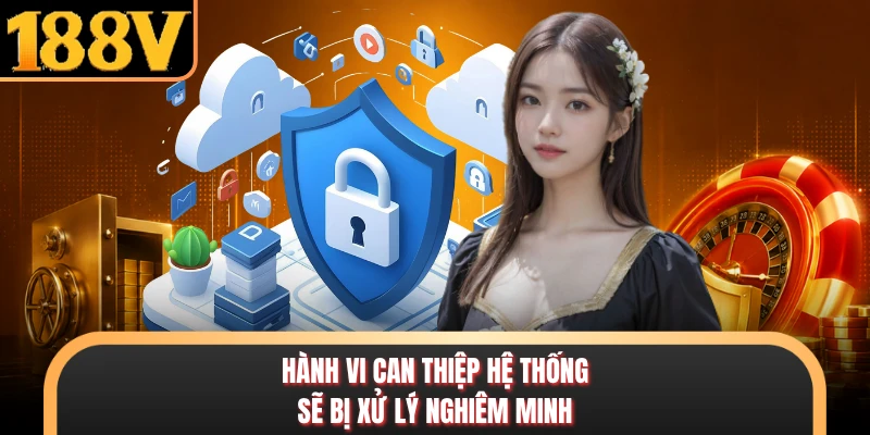 Hành vi can thiệp hệ thống sẽ bị xử lý nghiêm minh