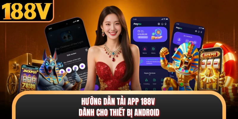 Hướng dẫn tải app 188V dành cho thiết bị Android