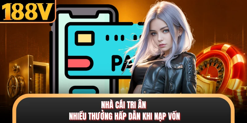 Nhà cái tri ân nhiều thưởng hấp dẫn khi nạp vốn