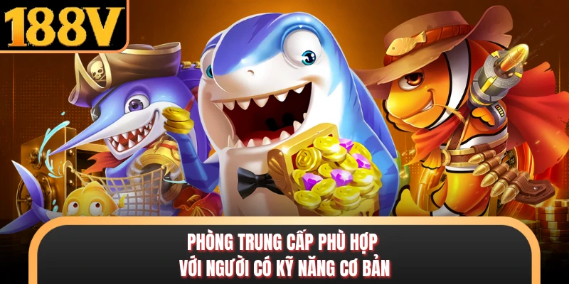 Phòng trung cấp phù hợp với người có kỹ năng cơ bản